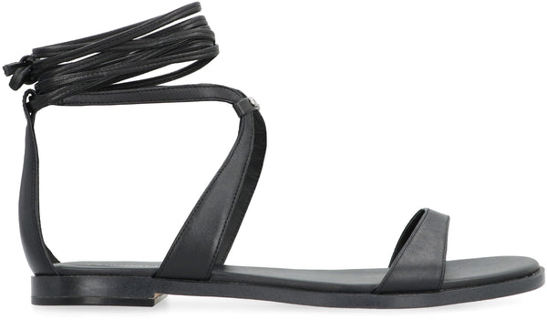 Amara Leather flat sandals-1
